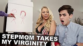 mom oil son sexbid boobs