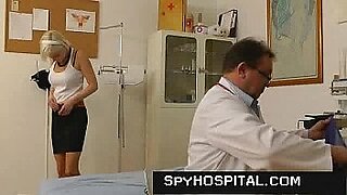 lesbian doctor touches beautiful girl part 4
