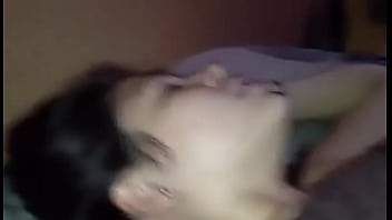 horny girl gets her step brother to fuck her
