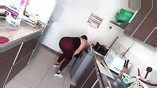 hot maid fucked in the kitchen