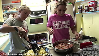 amazing looking college sorority pledges eating pussy british 4some