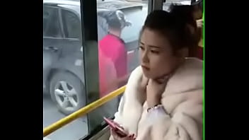 horny couple has arousing copulation and other porn acts in the bus