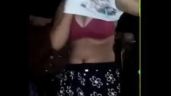 tits hanging out of bra