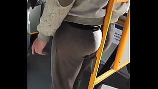 mature pussy in bus