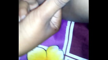 ebony pussy solo fingering