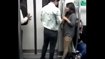 groped asian mother in train