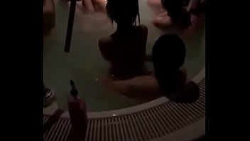mature asian mom sucking a hot young cock hard