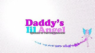 daddy teaches redheaded step daughter all about anal