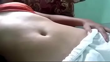 Extreme belly oil massage by gangbang