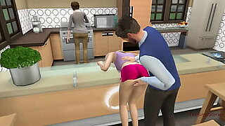 akira shell and aerial cruz making out in the kitchen