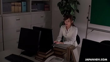 useless office girl gets dominated by her lesbian boss