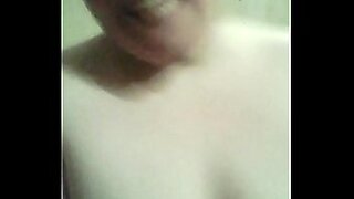 young erecting breast and big cock man